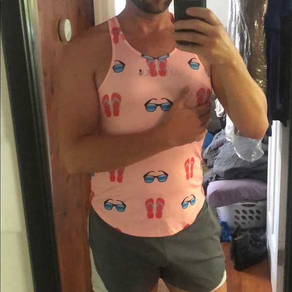 JJ Malibu Other - J.J Malibu Vacation Aloha Tank Top - Size Small